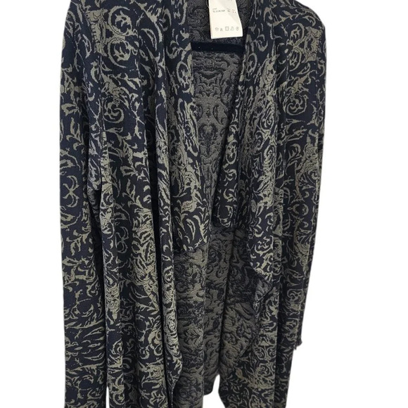 Marc Cain Womens Waterfall Open Front Wool Cardigan Size NO. 4 US 10 - Picture 4 of 8